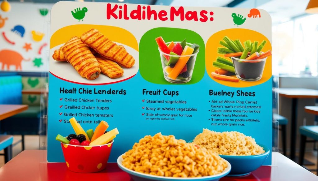 Bojangles children's menu healthy options