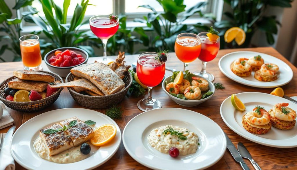 Bonefish Grill Weekend Brunch Spread