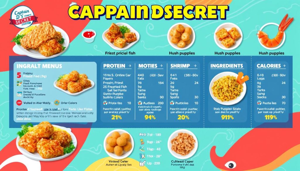 Captain D's Secret Menu Nutritional Information