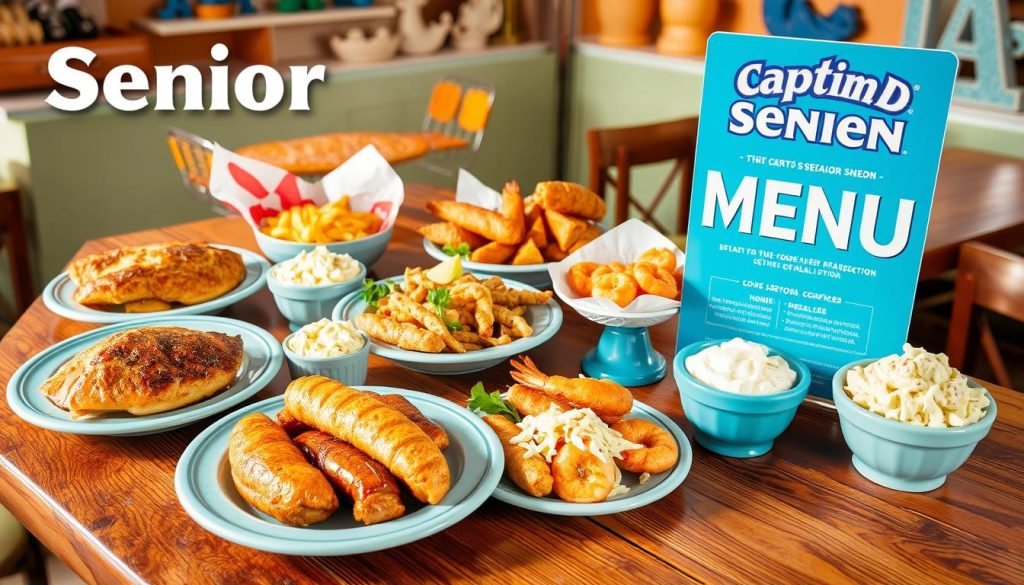 Captain D's Senior Menu Customer Reviews