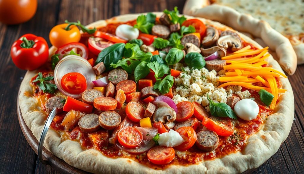 Customizable Pizza Toppings