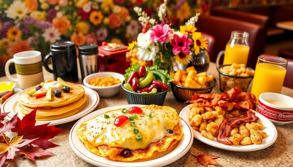 Denny's 55 Plus Breakfast Menu Seasonal Offerings