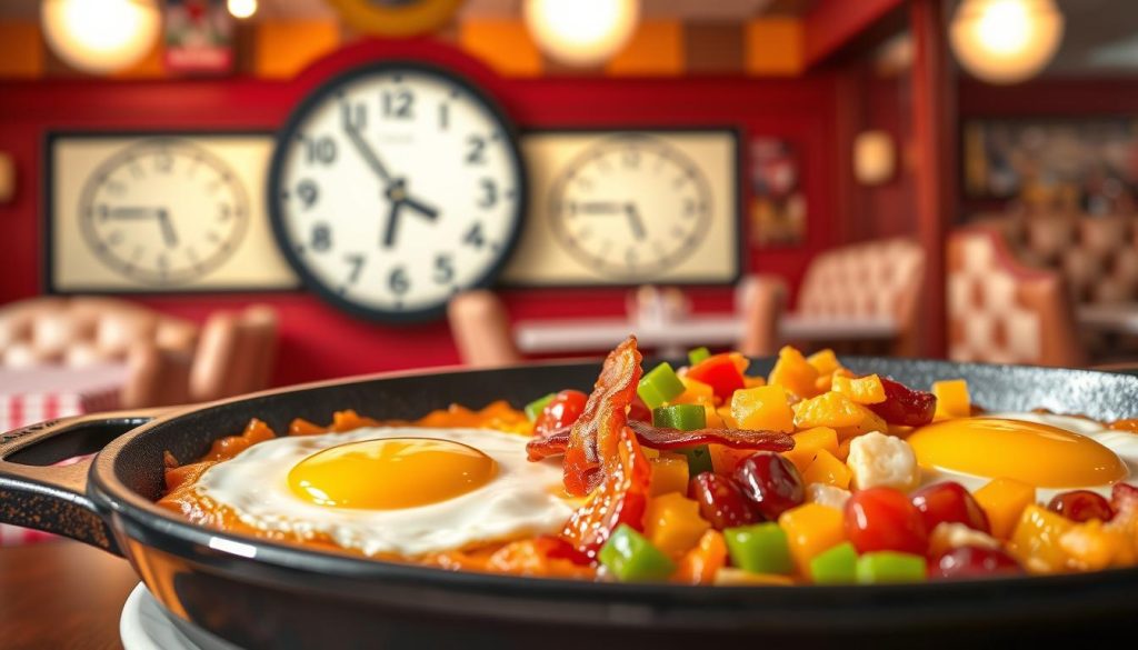 Denny's Breakfast Skillet Timing Guide