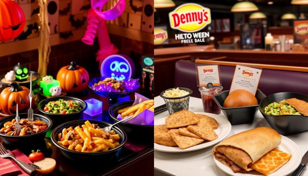 Denny's Halloween Menu Price Comparison