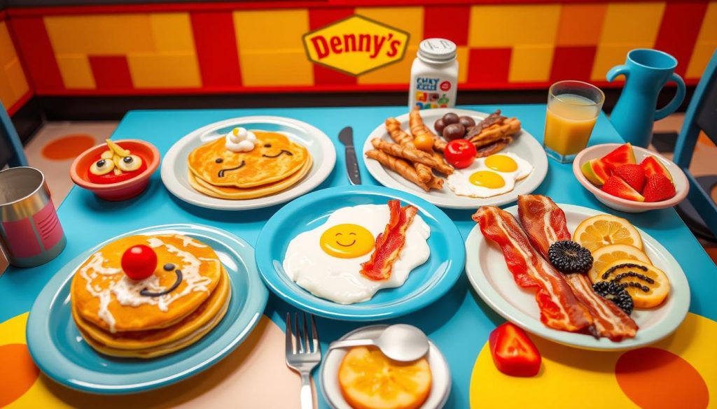 Denny's Kids Breakfast Menu