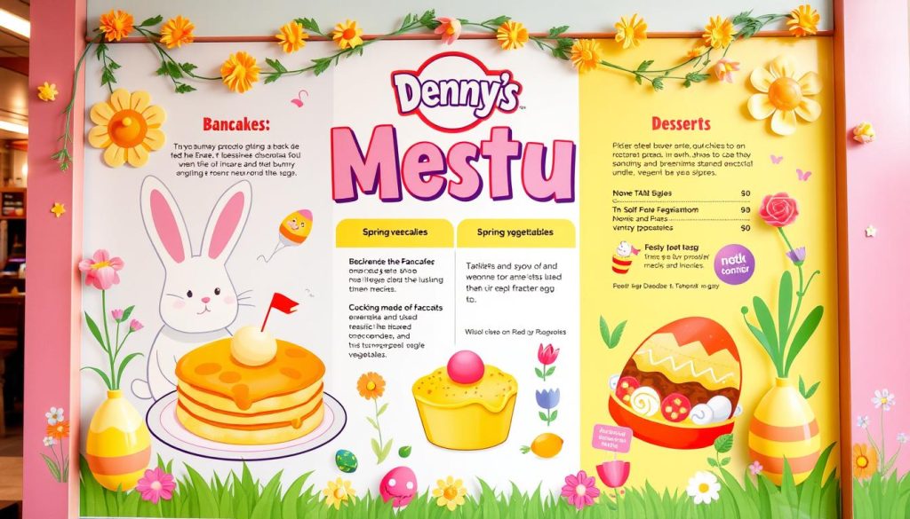 Denny's Kids Easter Menu