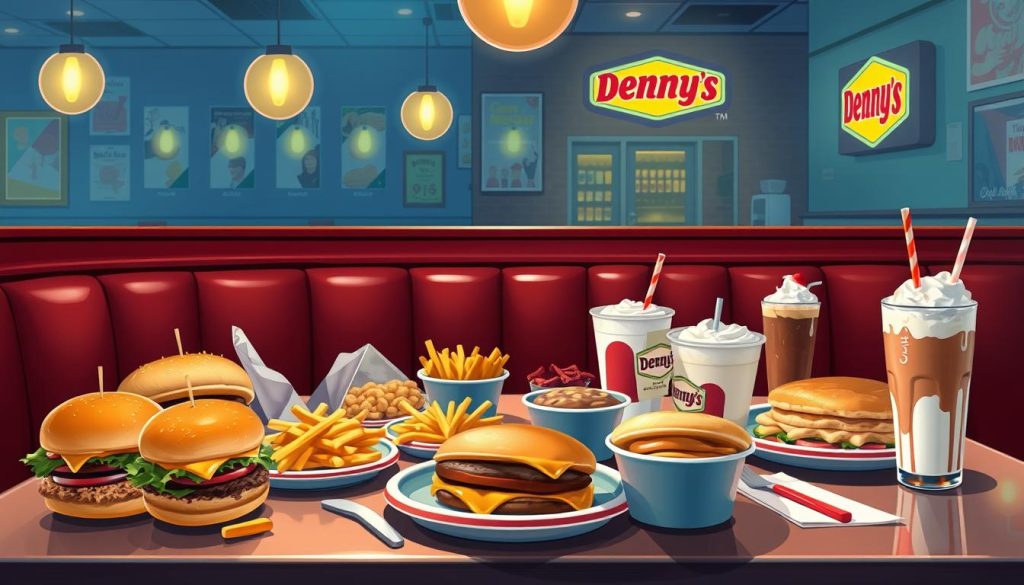 Denny's Late Night Cheap Food