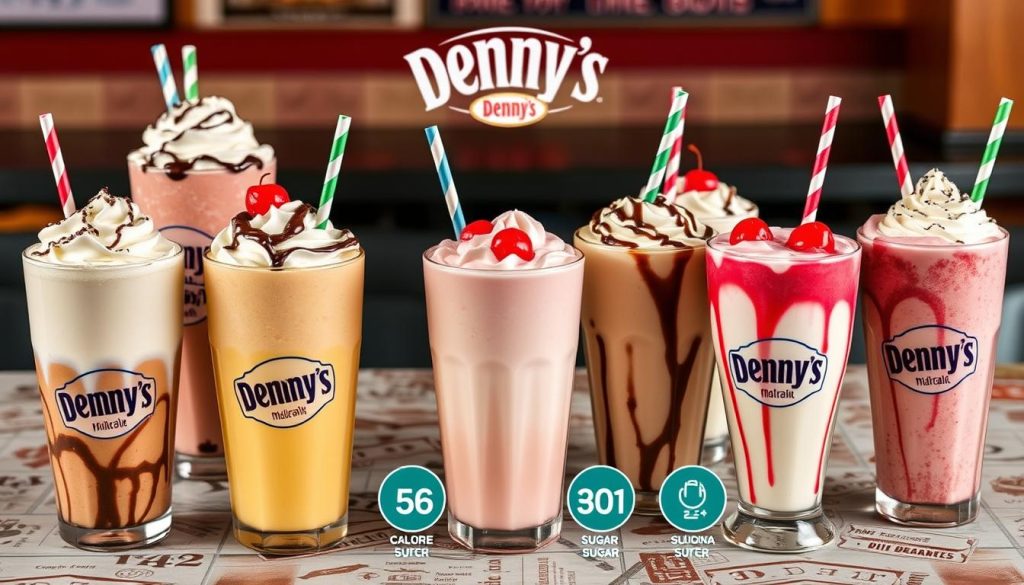 Denny's Milkshake Nutrition Information