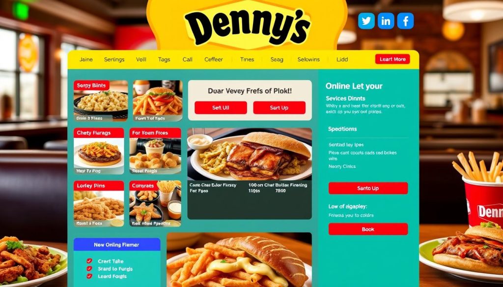 Denny's Online Ordering Platform