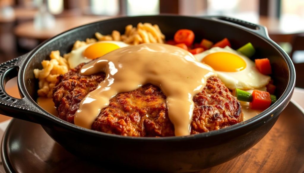 Denny's Signature Skillets Country-Fried Steak