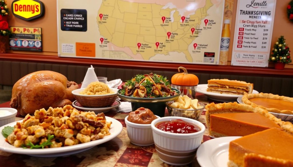 Denny's Thanksgiving Menu Pricing Variations