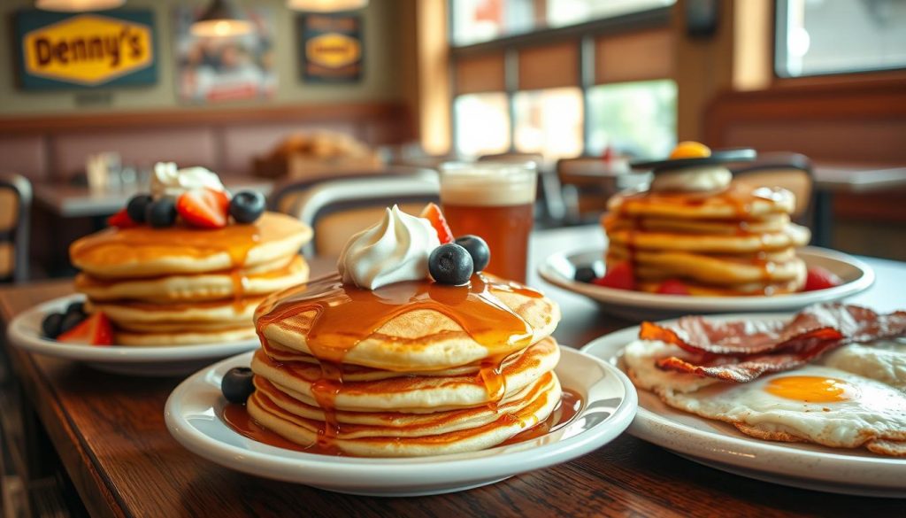 Denny's breakfast specials pancake menu