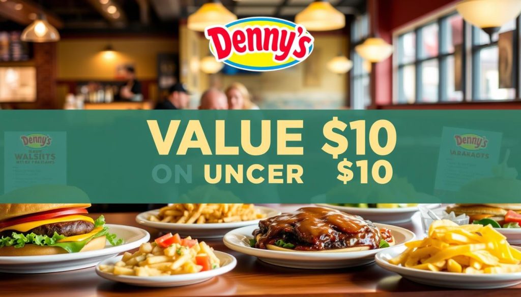 Denny's value menu affordable dining options