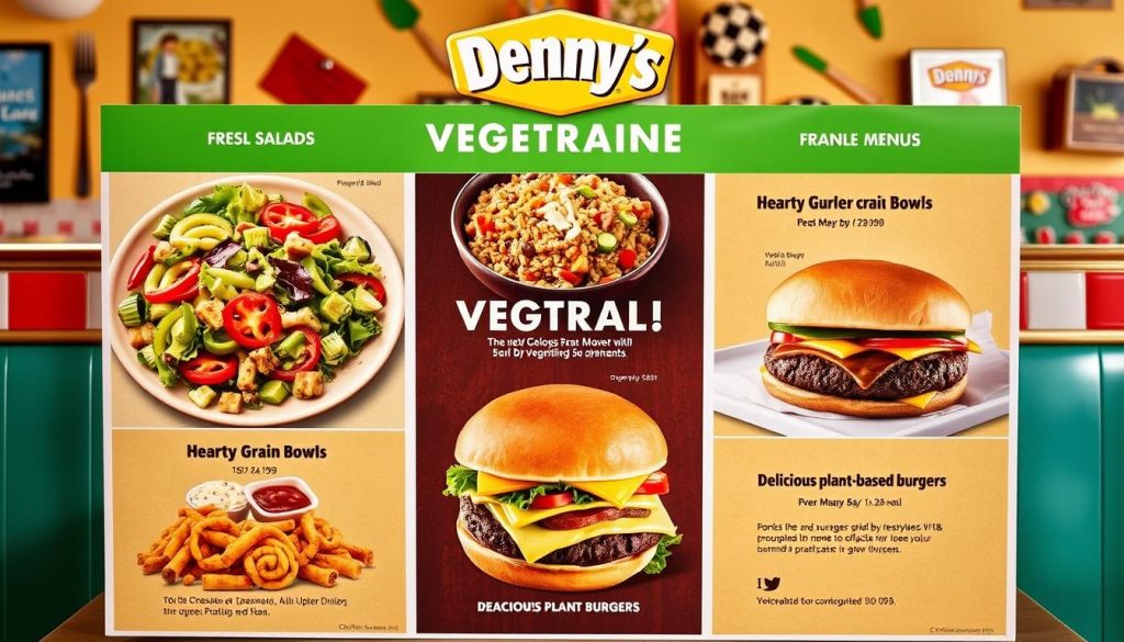 Denny's vegetarian menu accommodations