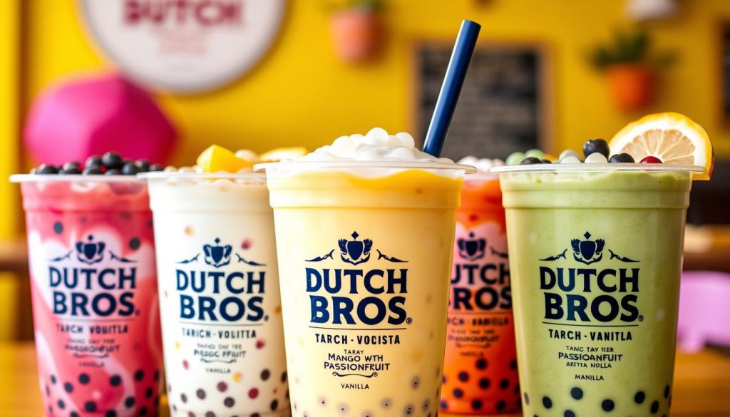 Dutch Bros Boba Tea Flavor Combinations