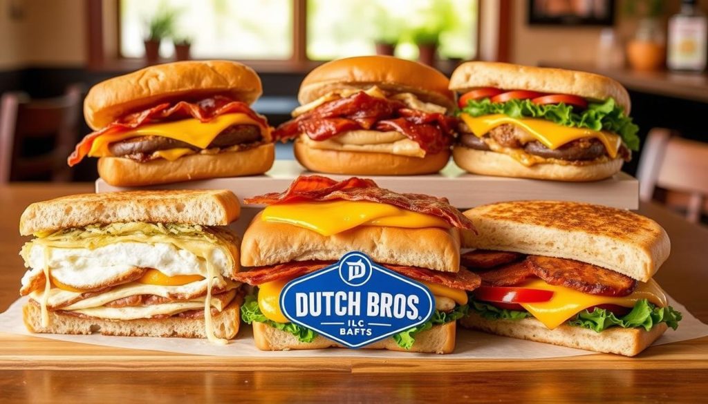 Dutch Bros Breakfast Sandwich Selection