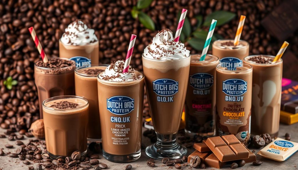 Dutch Bros Chocolate Protein Drinks