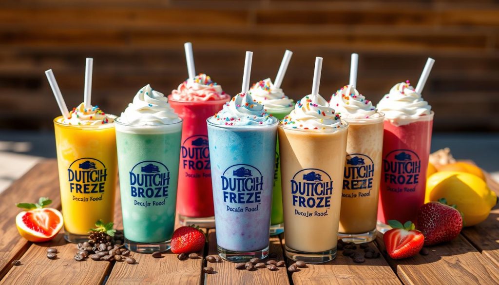 Dutch Bros Decaf Freeze Drinks