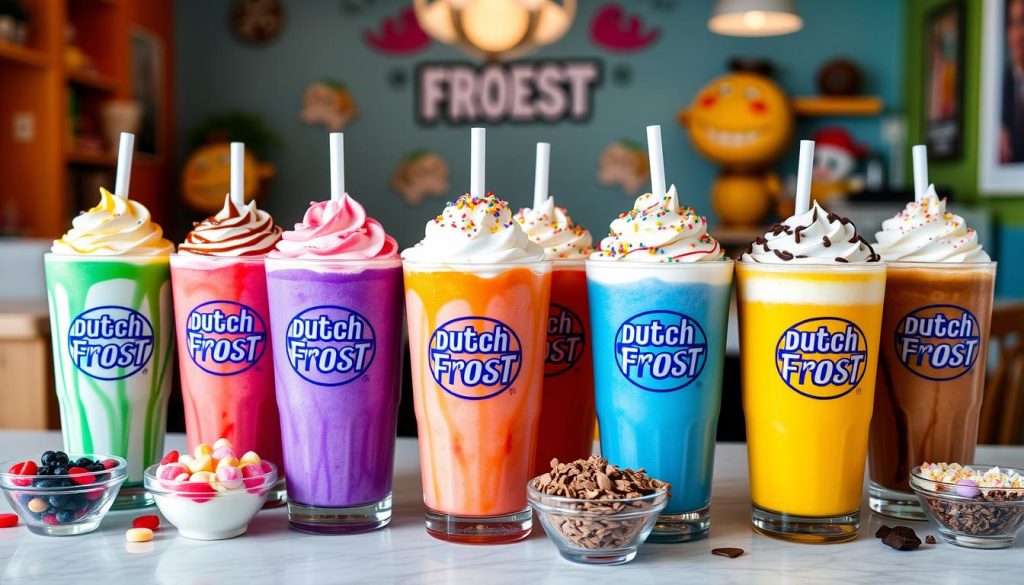 Dutch Bros Frost Customization Options