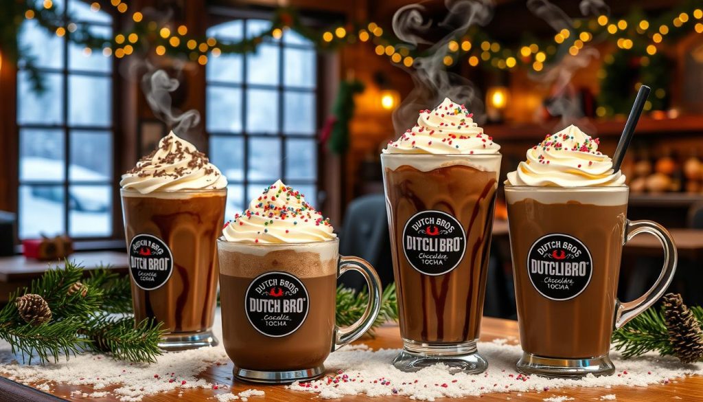 Dutch Bros Holiday Mocha Specialties