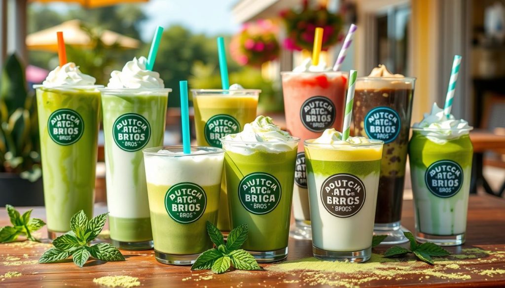 Dutch Bros Iced Matcha Drinks