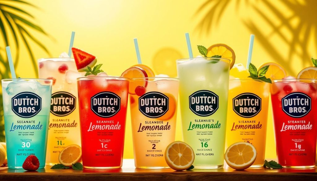 Dutch Bros Lemonade Varieties