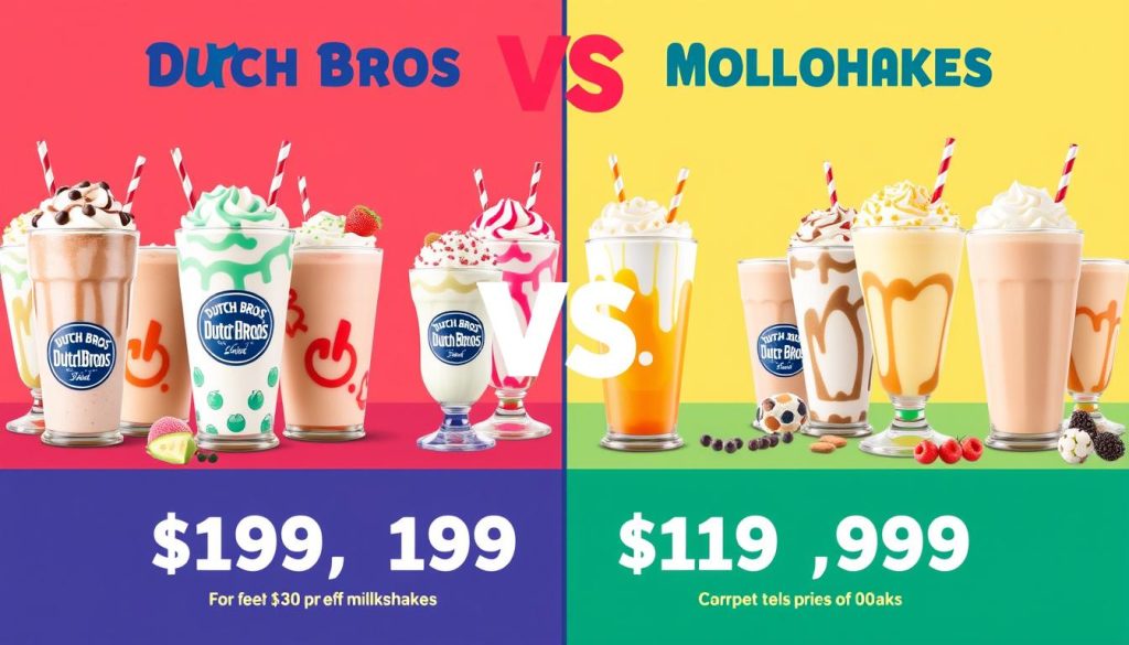 Dutch Bros Milkshake Price Comparison