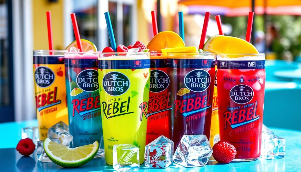 Dutch Bros Rebel Energy Drink Combinations