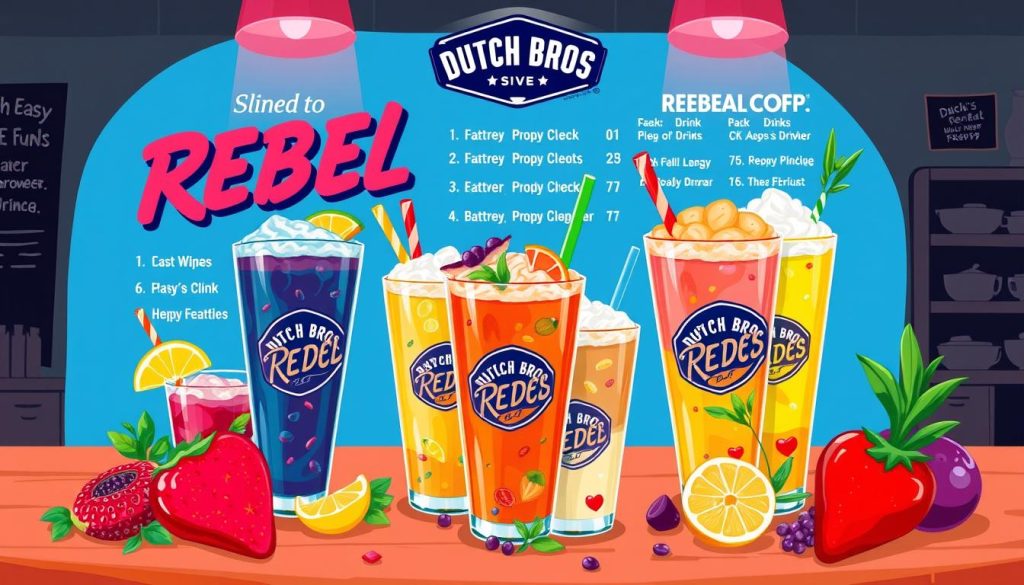 Dutch Bros Rebel Menu Ordering Guide