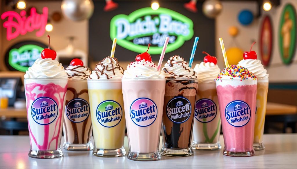 Dutch Bros Secret Milkshake Menu