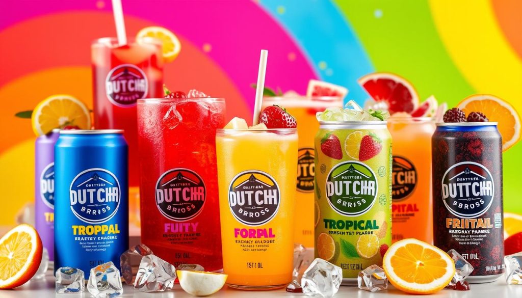 Dutch Bros Soda Flavors Selection