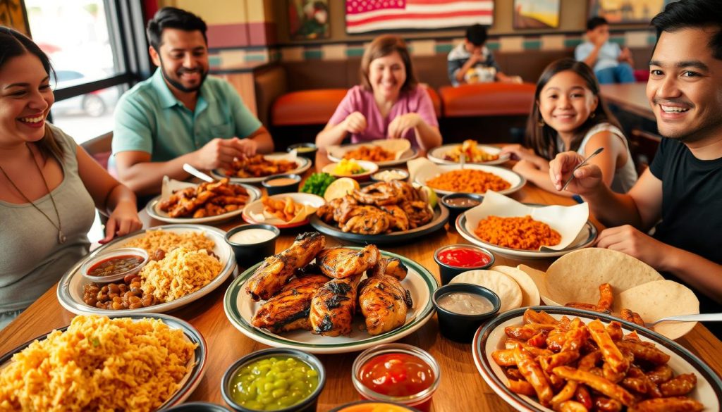 El Pollo Loco Family Meals Selection