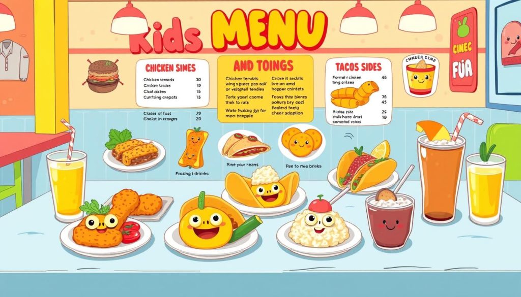 El Pollo Loco Kids Menu Selections