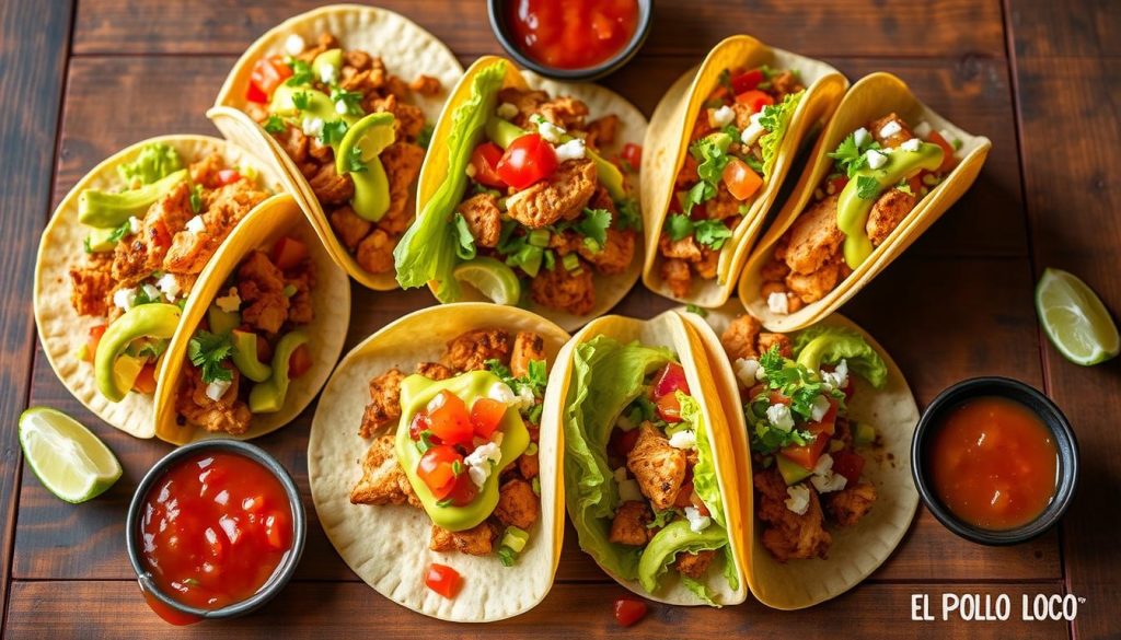 El Pollo Loco Secret Taco Variations