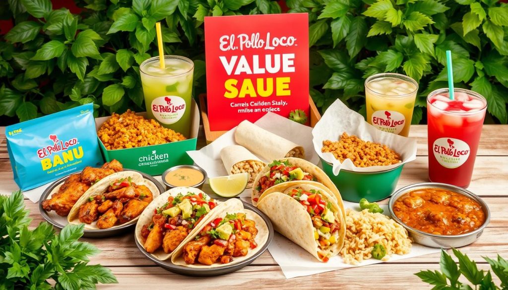 El Pollo Loco Value Menu Selections