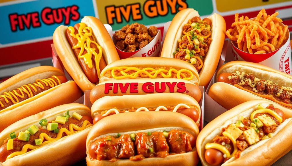 Fast Food Hot Dogs Comparison