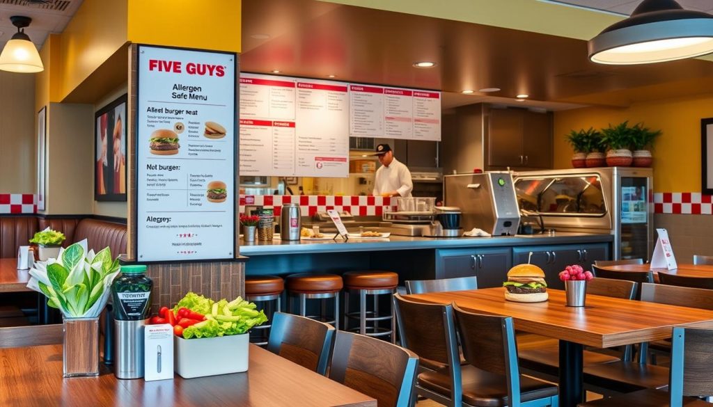 Five Guys Allergen Menu Safety