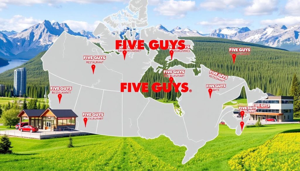 Five Guys Canada Restaurant Locations