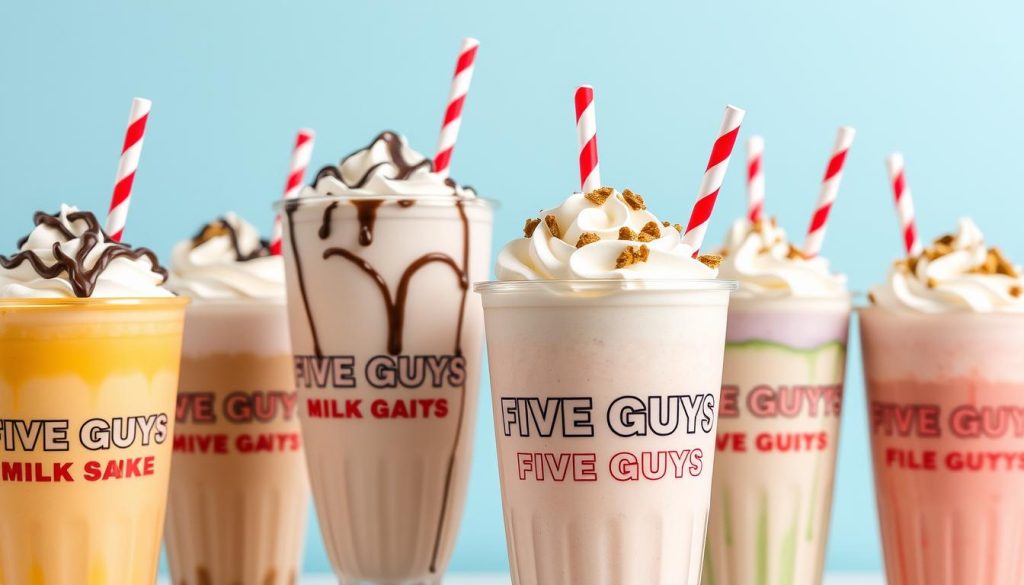 Five Guys Milkshakes Nutrition Facts