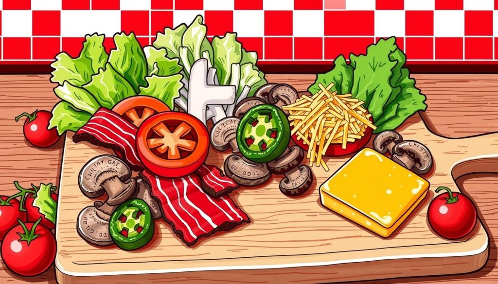 Five Guys Nutritional Toppings Guide