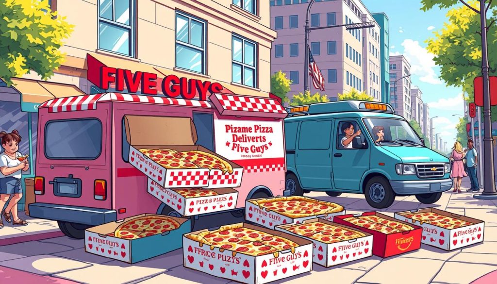 Five Guys Pizza Delivery Options