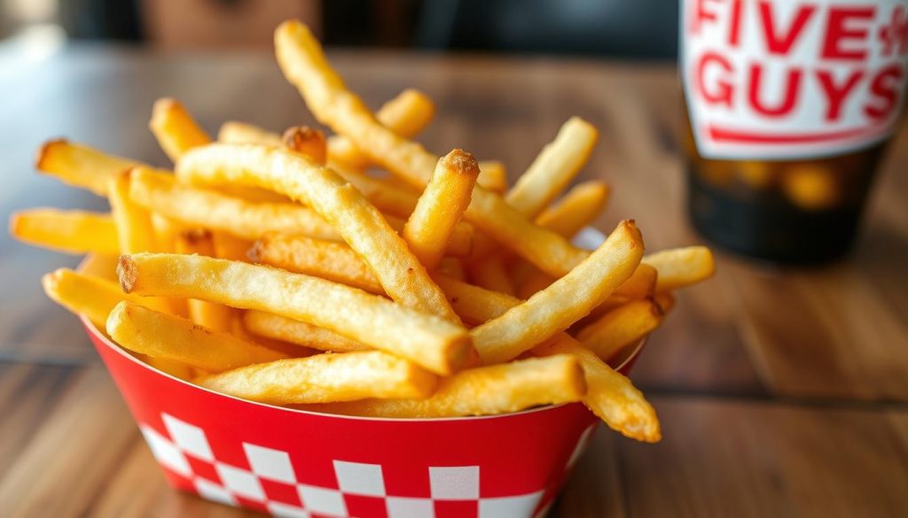 Five Guys Vegetarian French Fries