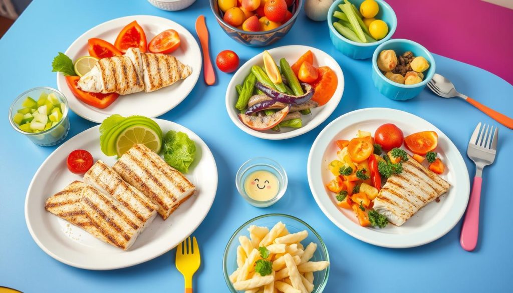 Healthy Kids Seafood Meals