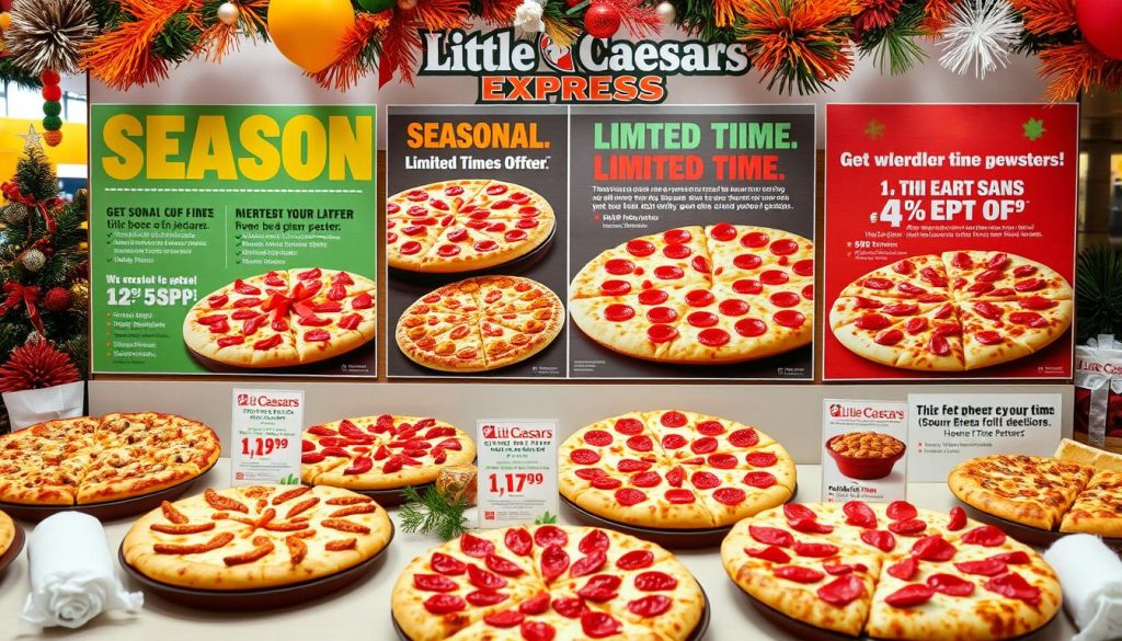 Little Caesars Express Menu Seasonal Deals