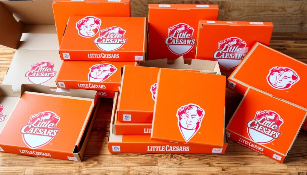 Little Caesars Pizza Box Packaging Sizes