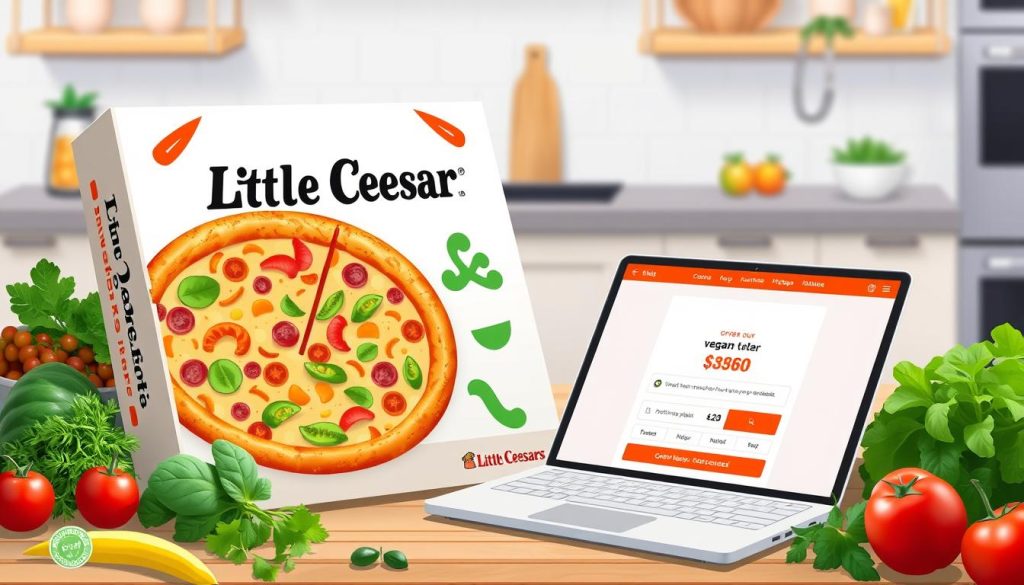 Little Caesars Vegan Online Ordering