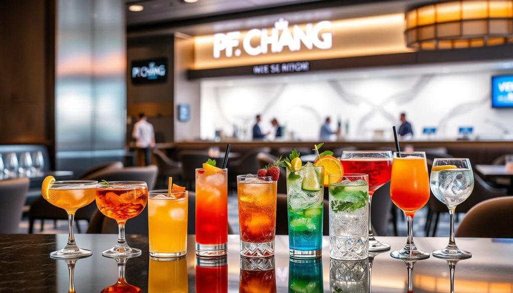 P.F. Chang's Airport Beverage Menu