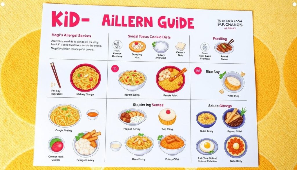 P.F. Chang's Kids Menu Allergen Guide