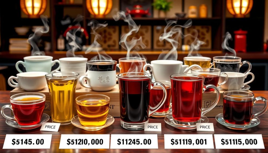 P.F. Chang's tea menu prices comparison