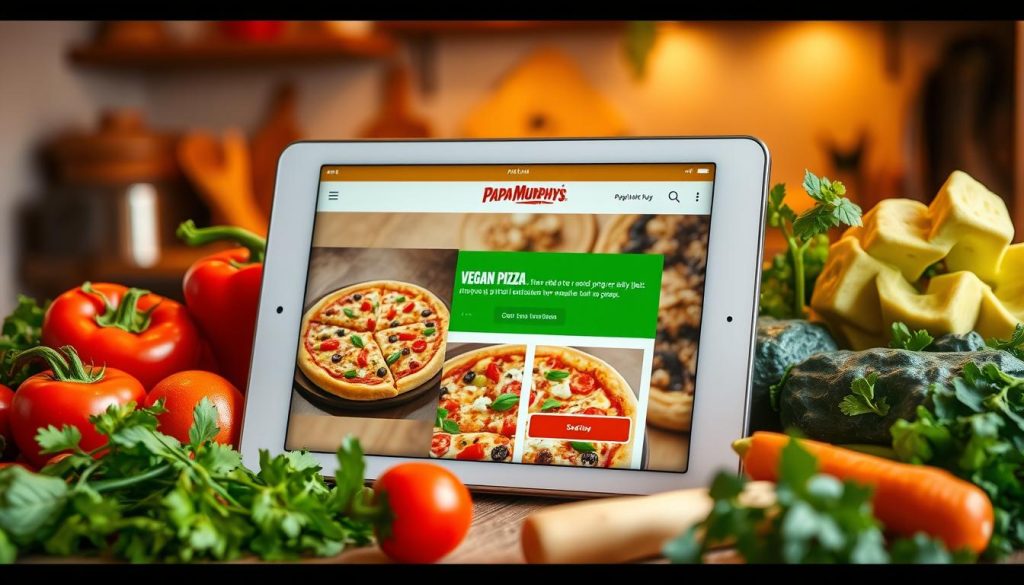 Papa Murphy's Online Ordering Vegan Pizza